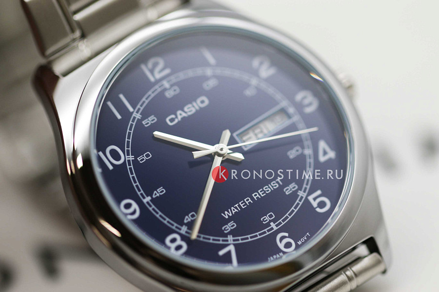 Часы Casio Collection MTP-V006D-2BUDF (MTP-V006D-2B) — Япония, кварцевые