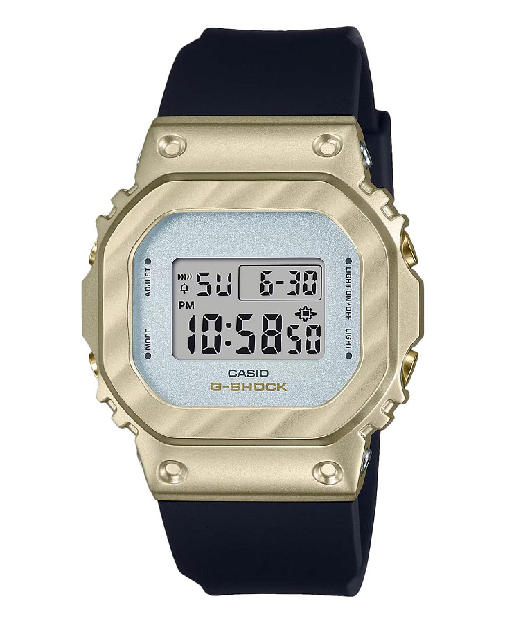 Часы Casio G-Shock GM-S5600BC-1DR (GM-S5600BC-1) — женские