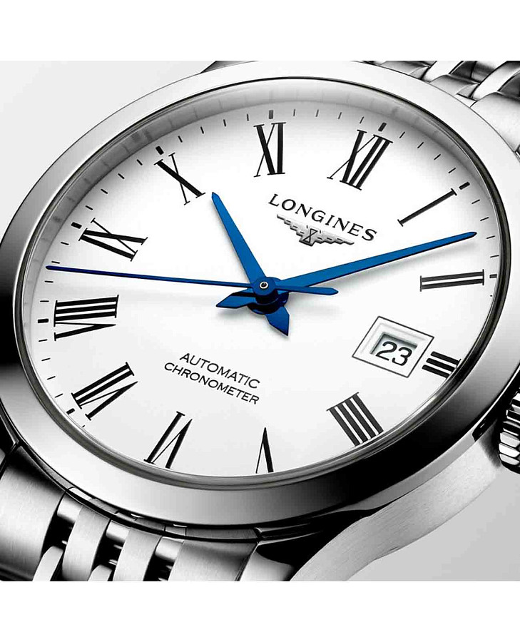 Часы Longines Record Collection L2.321.4.11.6 — механические, сталь металл