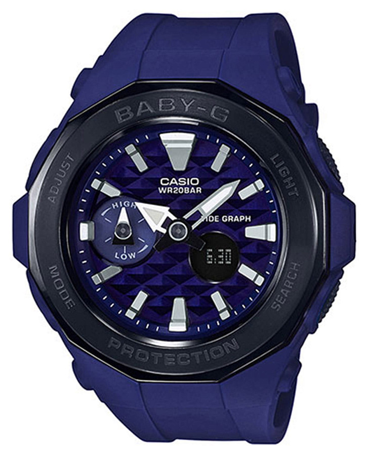 Часы Casio Baby-G BGA-225G-2A — женские, синий