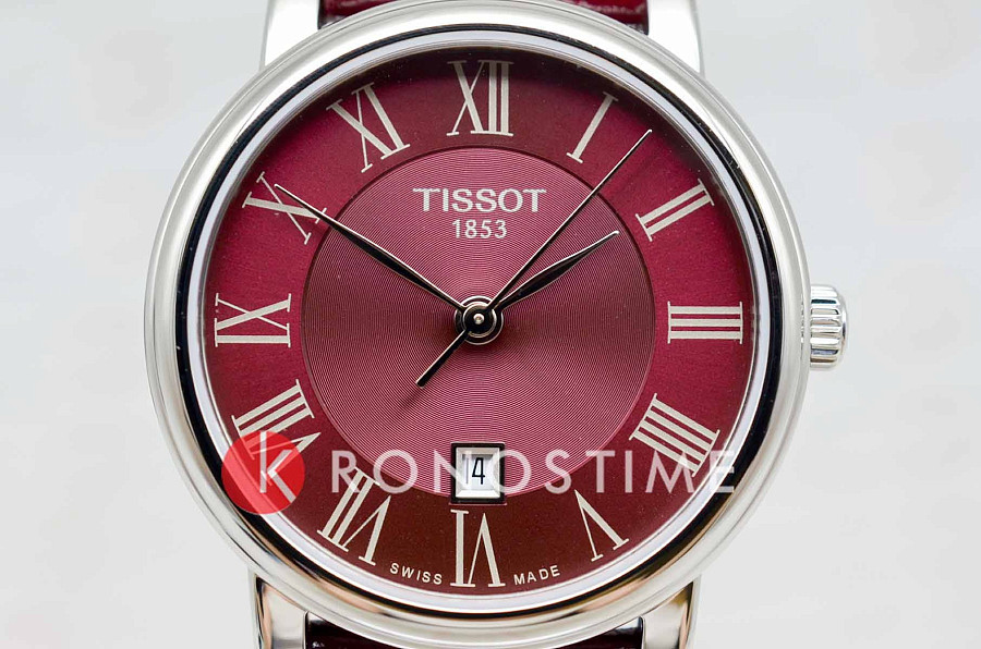 Часы Tissot Carson Premium Lady T122.210.16.373.00 — сталь металл, Швейцария