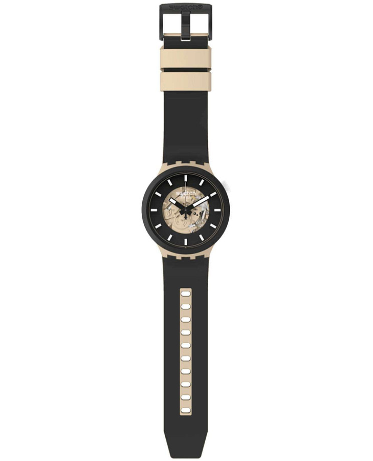 Часы Swatch Big Bold Bioceramic Lacquered SB03C100 — биокерамика, силикон