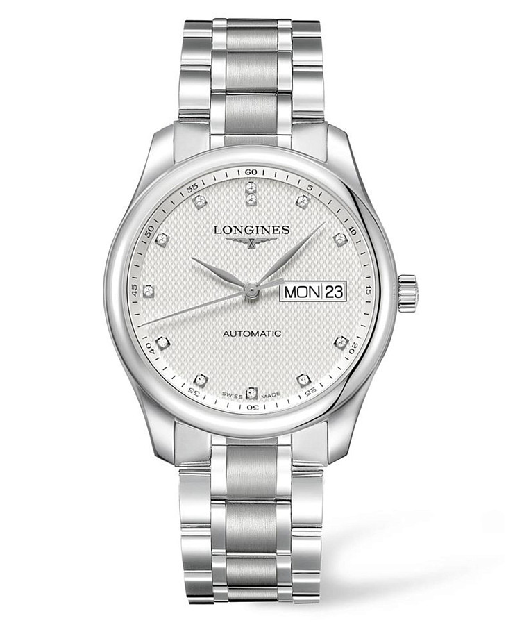 Часы Longines Master Collection L2.755.4.77.6 — мужские, белый