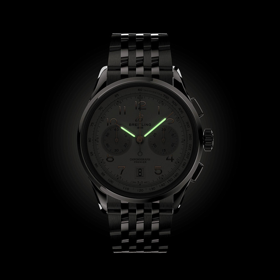 Часы Breitling Premier B01 Chronograph 42 AB0145211G1A1 — нержавеющая сталь, мужские