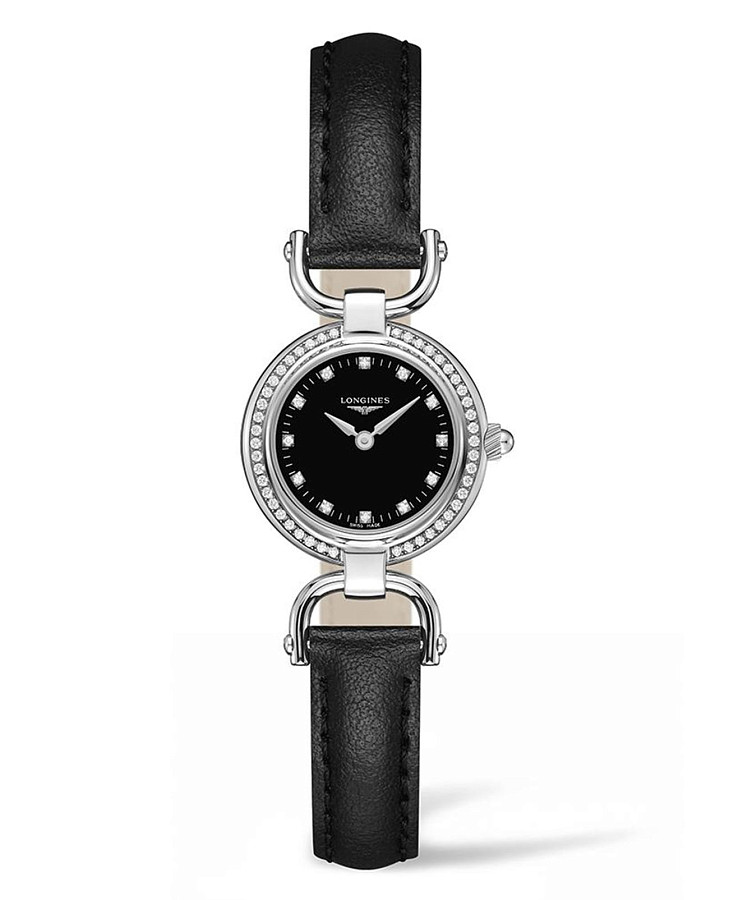 Часы Longines Equestrian Collection L6.129.0.57.0 — женские, черный