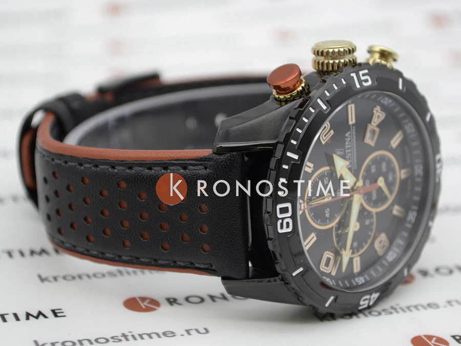 Часы Festina Chrono Sport F20519/4 — кожаный, мужские