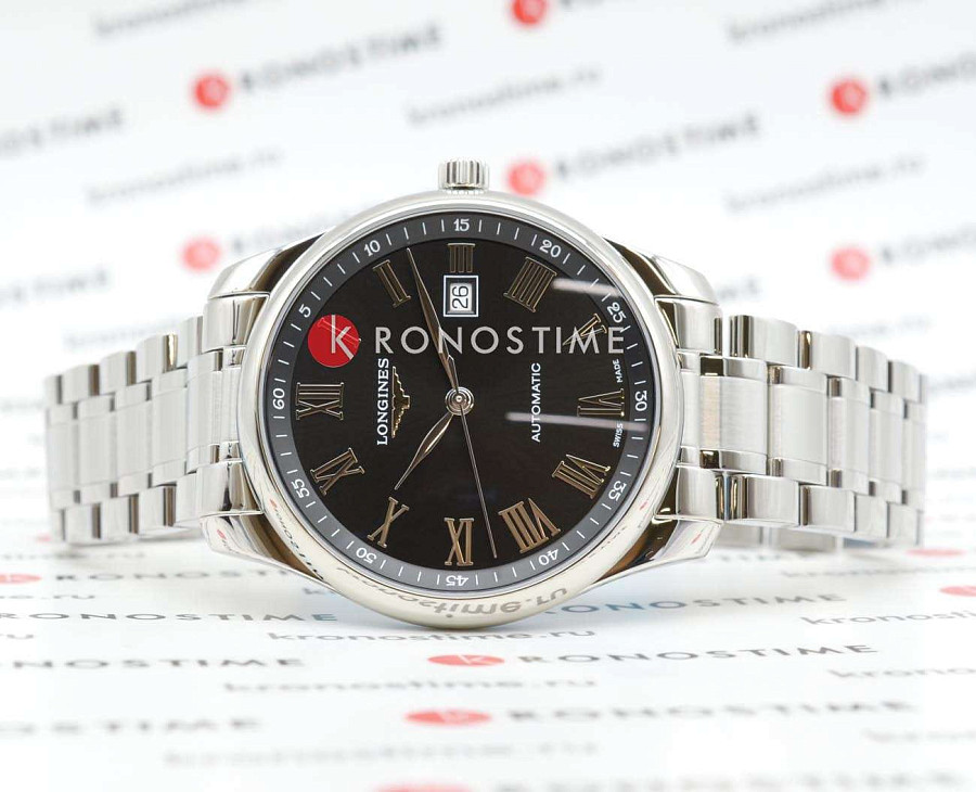 Часы Longines Master Collection L2.893.4.59.6 — механические, сталь металл