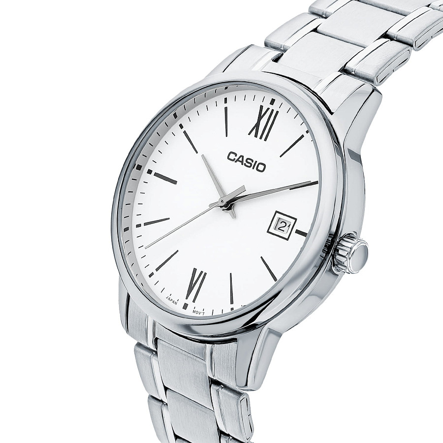 Часы Casio Collection MTP-V002D-7B3UDF (MTP-V002D-7B3) — мужские, нержавеющая сталь