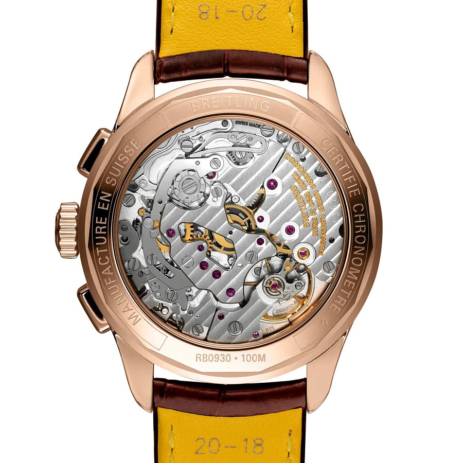 Часы Breitling Premier B09 Chronograph 40 RB0930361L1P1 — кожаный, мужские