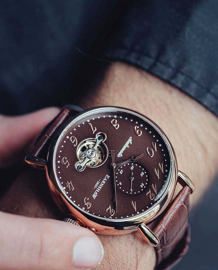 Часы Earnshaw ES-8088-05 — механические, сталь