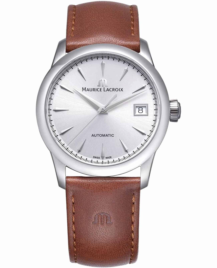 Часы Maurice Lacroix 1975 756007-SS001-130-3 — мужские, серебристый