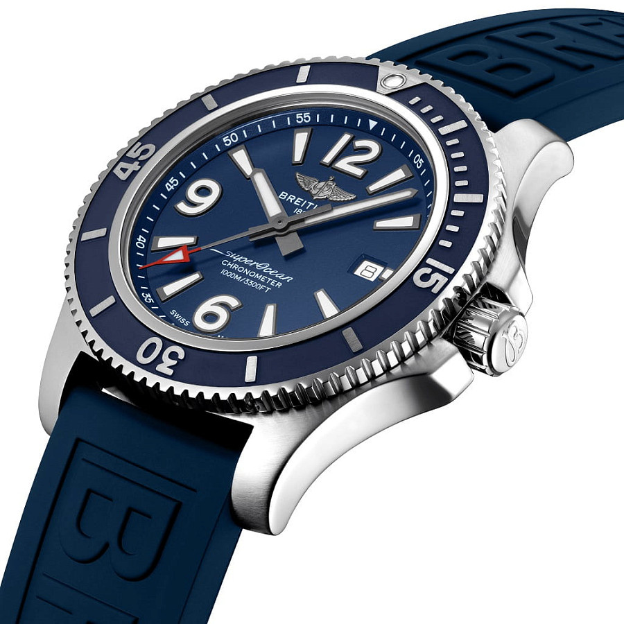 Часы Breitling Superocean Automatic 44 A17367D81C1S2 — механические, металл сталь