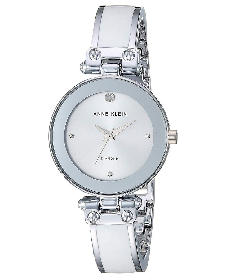 Часы Anne Klein Diamond 1981WTSV — женские, серебристый