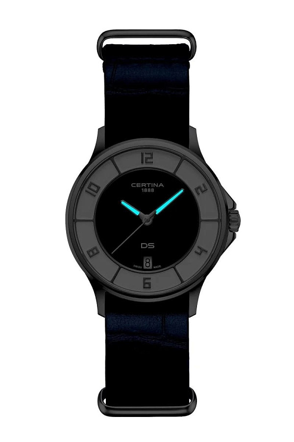 Часы Certina DS-6 Lady C039.251.17.047.00 — кожаный, женские