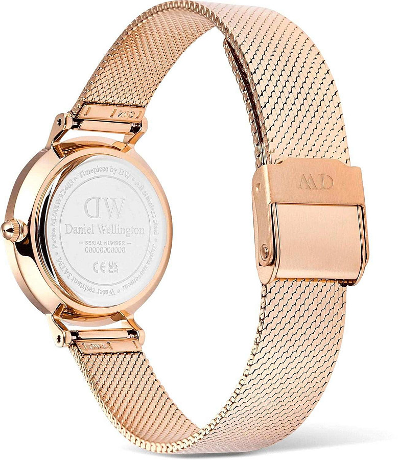 Часы Daniel Wellington Petite Reflection Rose Gold DW00100795 — кварцевые, Швеция, женские
