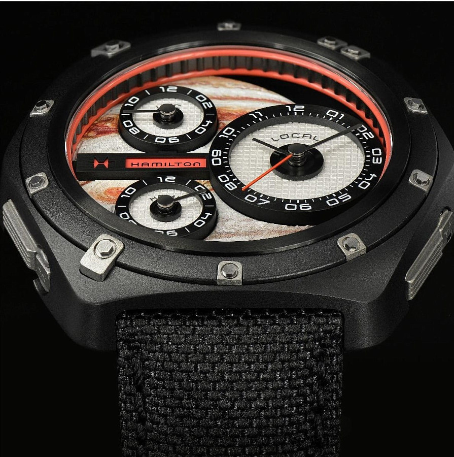Часы Hamilton American Classic ODC X-03 Auto H51598990 — тканевый, мужские
