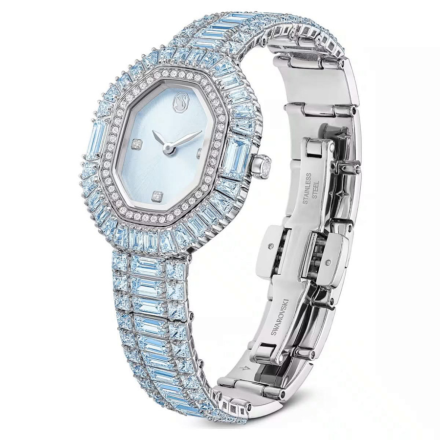 Часы Swarovski Matrix Octagon 5739632 — кварцевые, металл сталь