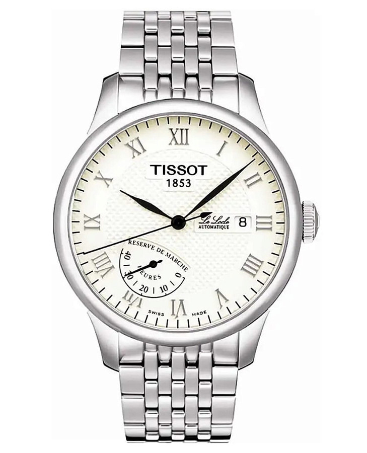 Часы Tissot T-Classic Le Locle T006.424.11.263.00 — мужские, белый