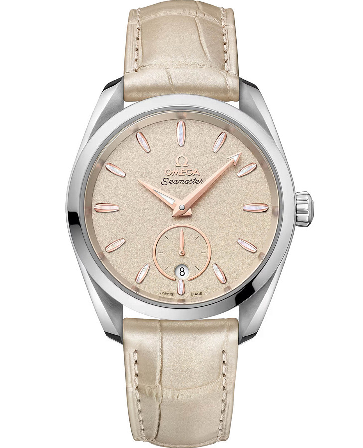 Часы Omega Seamaster Aqua Terra 220.13.38.20.09.001 — женские, бежевый