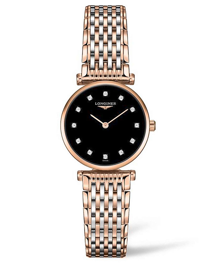 Часы Longines La Grande Classique L4.209.1.57.7 — женские, черный