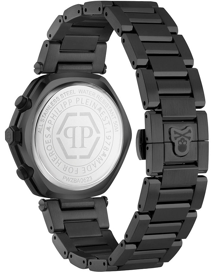 Часы Philipp Plein The Hexagon Chrono PWZBA0623 — сталь металл, Германия