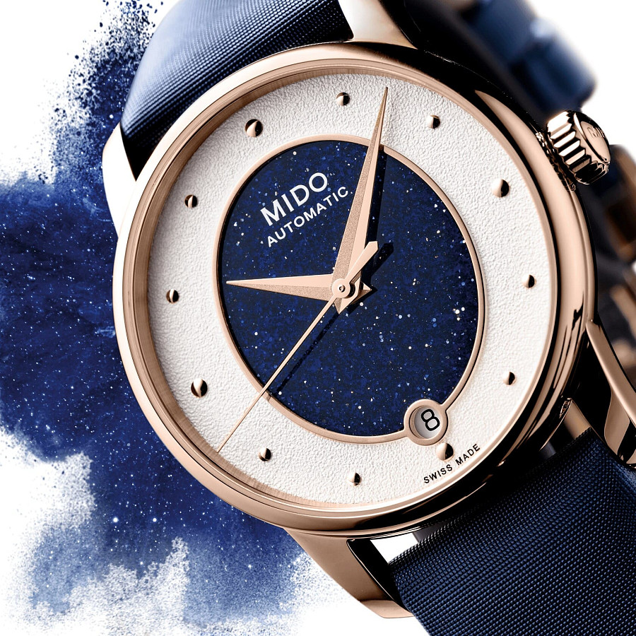 Часы Mido Baroncelli Wild Stone M035.207.37.491.00 — Швейцария, механические