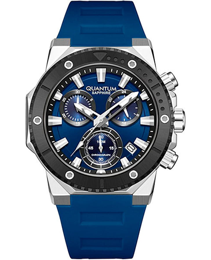 Часы Quantum Hunter HNG1232.399 — мужские, синий