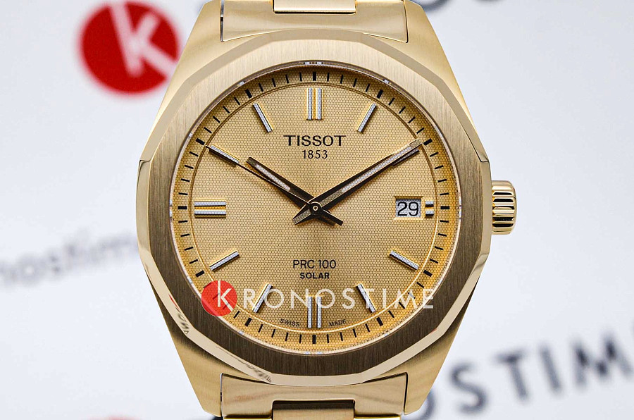 Часы Tissot PRC 100 Solar Quartz 34mm T151.822.33.021.00 — артикул T1518223302100