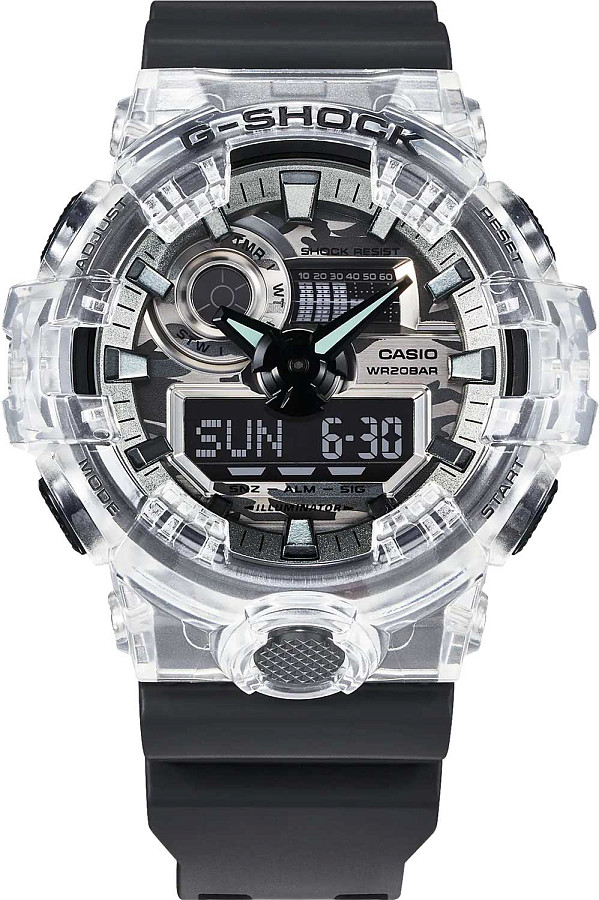 Часы Casio G-Shock GA-700SKC-1ADR (GA-700SKC-1A) — электронные, Япония, мужские