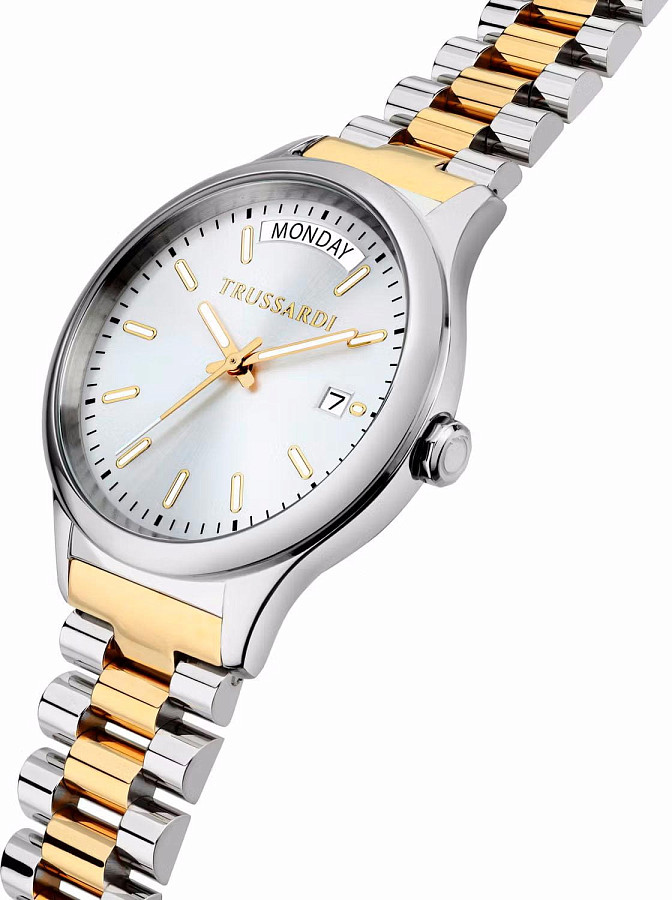 Часы Trussardi T-Vision R2453170502 — серебристый, металл сталь