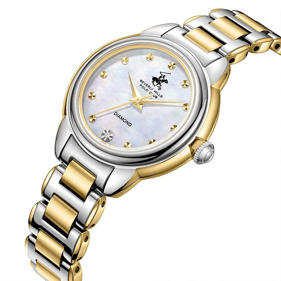 Часы Beverly Hills Polo Club Ladies Quartz BP3883C.220 — женские, нержавеющая сталь с ip-покрытием