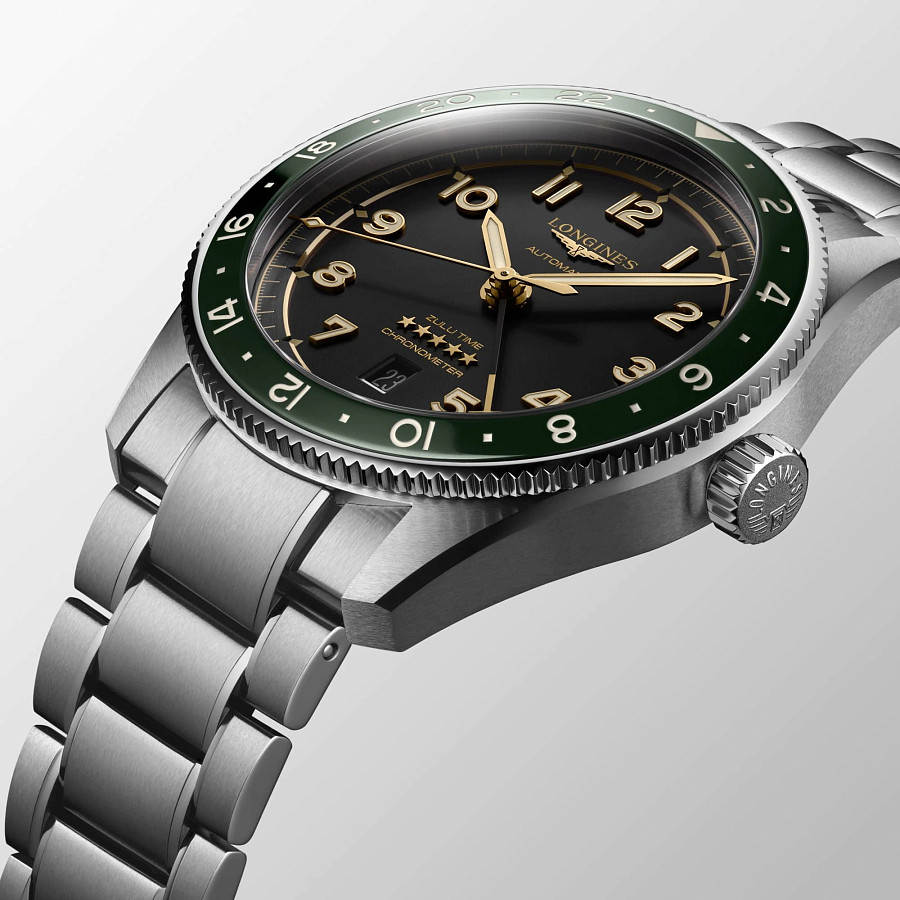 Часы Longines Spirit L3.812.4.63.6 — мужские, серебристый