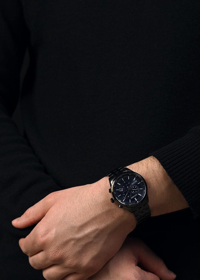 Часы Citizen Eco-Drive AT2577-57L — кварцевые, сталь металл