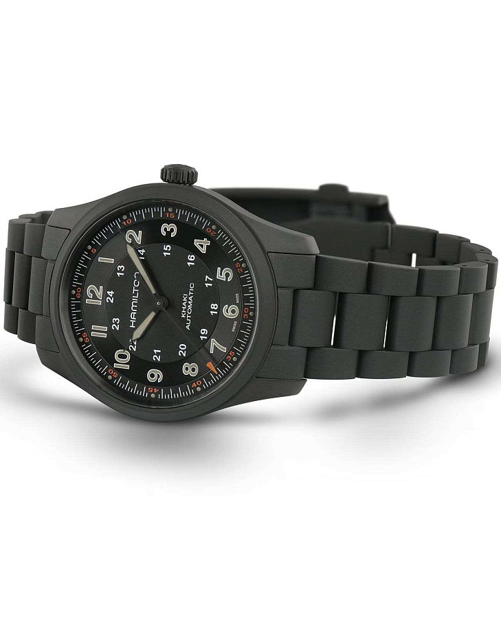 Часы Hamilton Khaki Field Titanium Auto H70215130 — механические, Швейцария, мужские