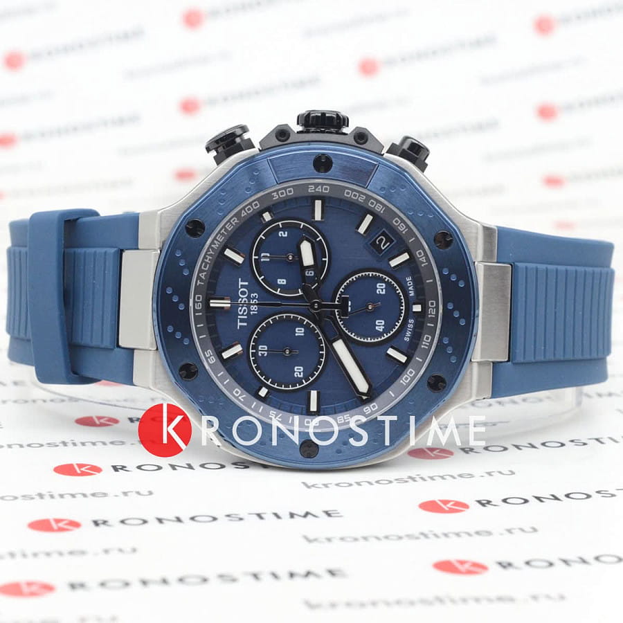Часы Tissot T-Race 45 mm T141.417.27.041.00 — кварцевые, сталь металл