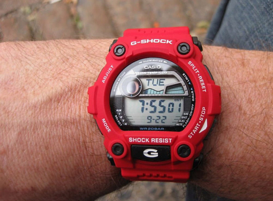 Часы Casio G-Shock G-7900A-4DR (G-7900A-4E) — мужские, пластик
