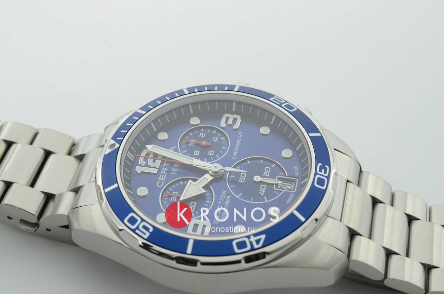 Часы Certina DS Action Chrono COSC C032.434.11.047.00 — Швейцария, кварцевые