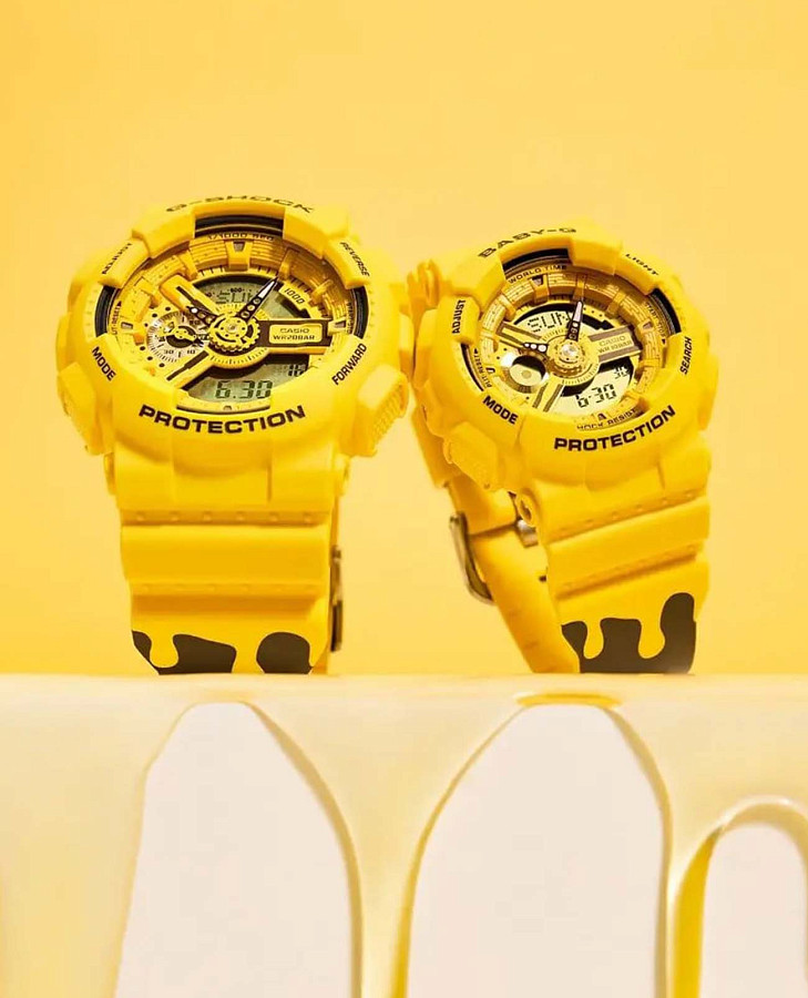 Часы Casio Pair Model SLV-22A-9ADR — резина