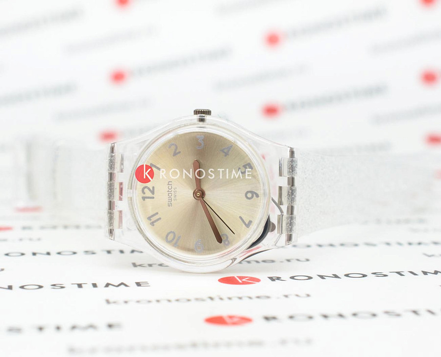 Часы Swatch Lady LK343E — кварцевые, пластик