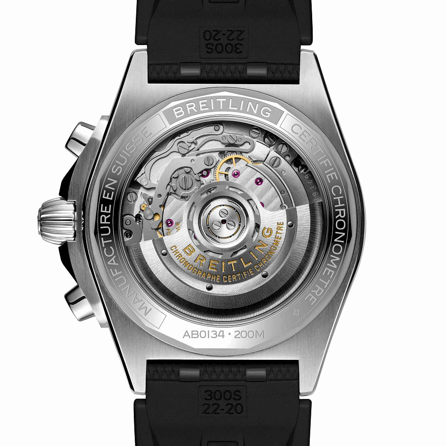 Часы Breitling Chronomat B01 42 PB0134101C1S2 — каучук, мужские