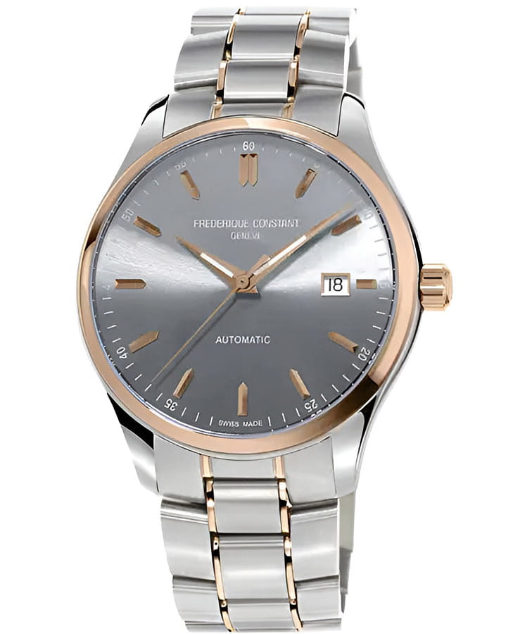 Часы Frederique Constant Classics Automatic FC-303LGR5B2 — мужские, серебристый