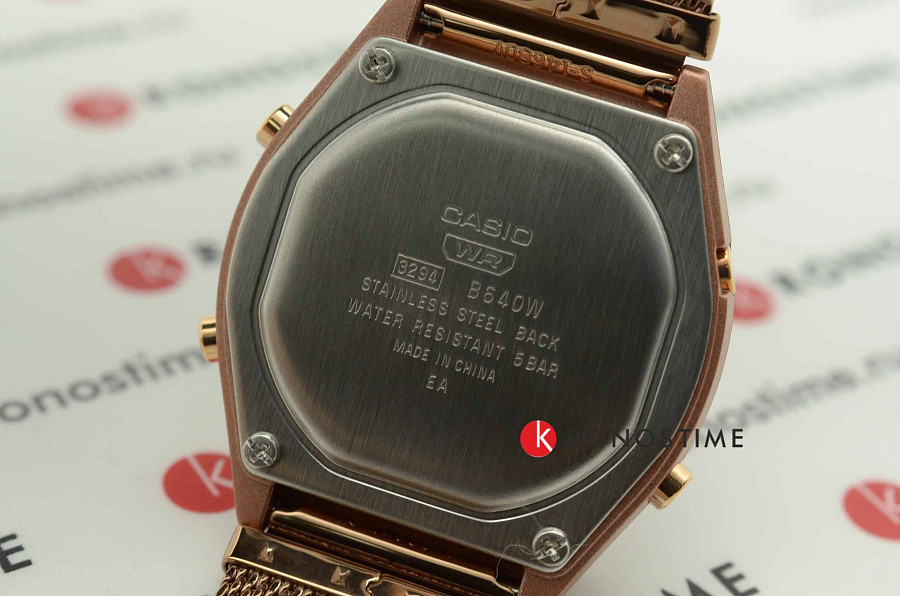 Часы Casio B640WMR-5AEF — Япония, кварцевые