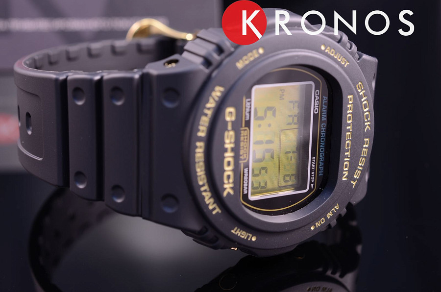 Часы Casio G-Shock DW-5735D-1B — пластик сталь металл, Япония