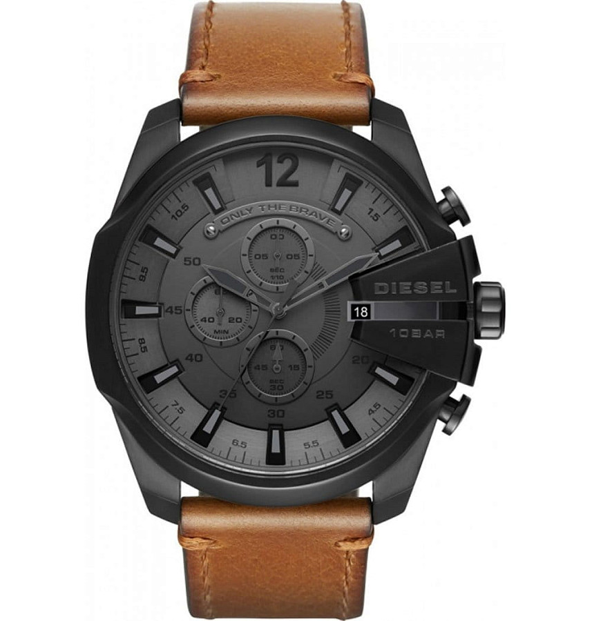 Часы Diesel Mega Chief DZ4463 — мужские, черный