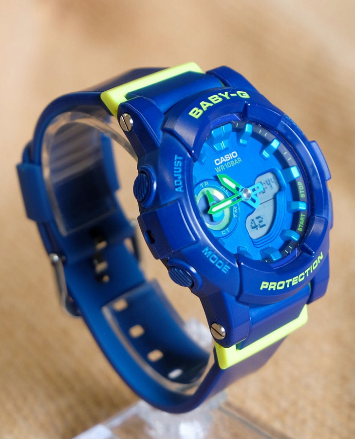 Часы Casio Baby-G BGA-185FS-2ADR — Япония, кварцевые