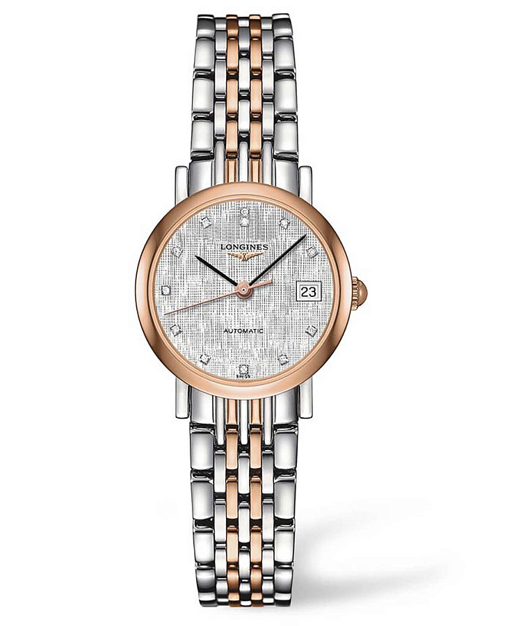 Часы Longines Elegant Collection L4.309.5.77.7 — женские, серый