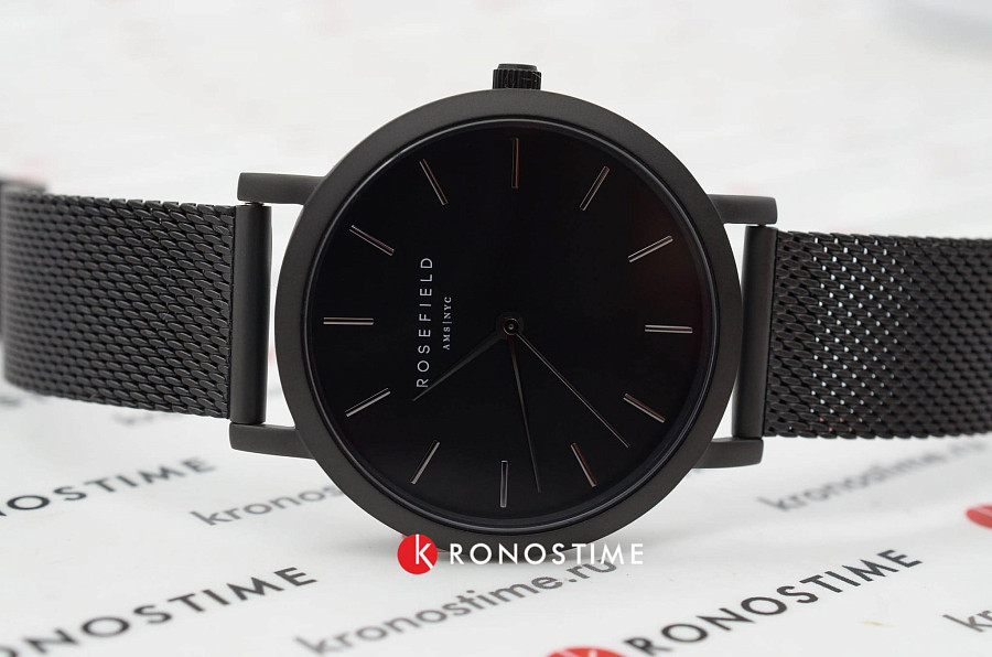 Часы Rosefield The Mercer MBB-M43 — кварцевые, металл сталь