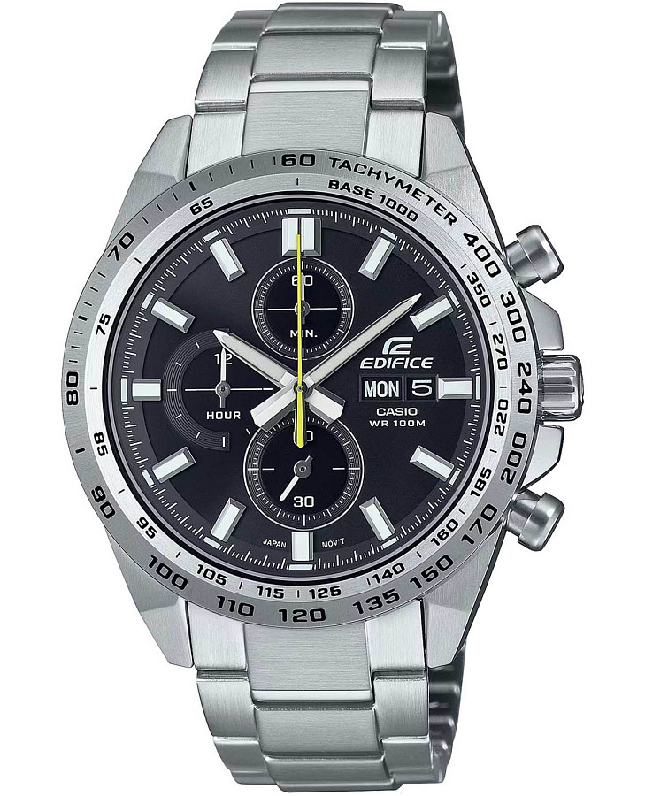 Часы Casio Edifice EFR-574D-1AVUDF (EFR-574D-1AVUEF) — мужские, черный