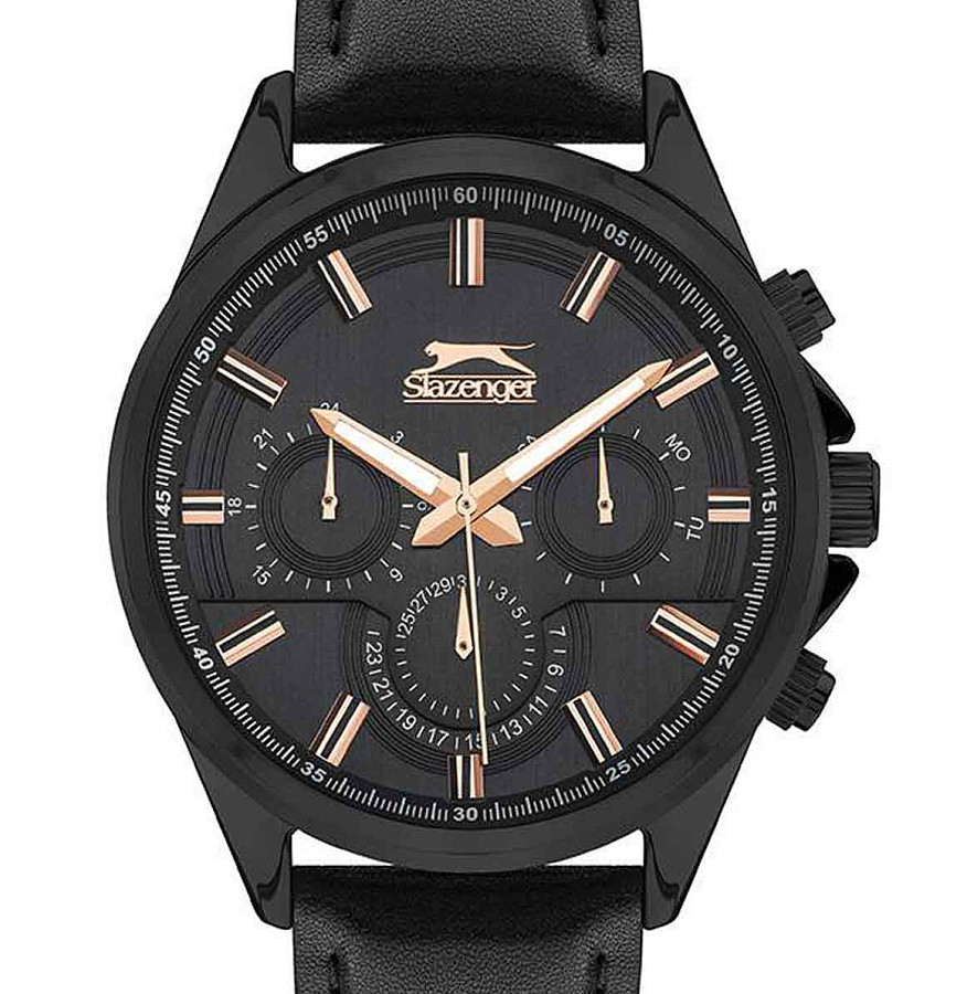 Часы Slazenger SL.09.2067.2.03 — кварцевые, суперметалл металл