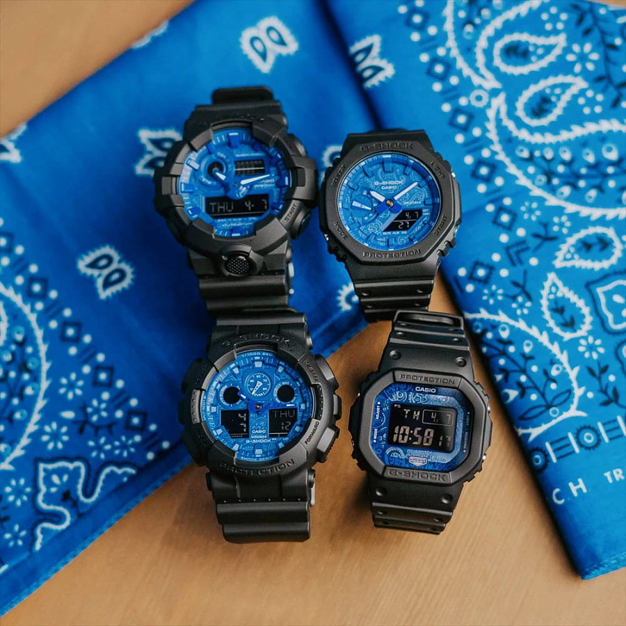 Часы Casio G-Shock GA-100BP-1A — артикул GA-100BP-1A, мужские